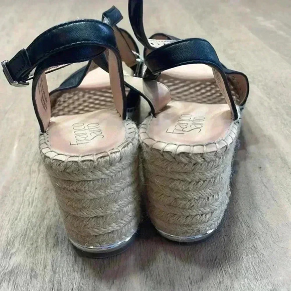 Franco Sarto wedge sandals size 10.  New, no box. - Picture 2 of 7